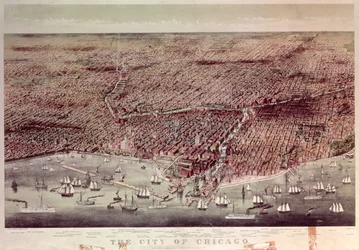 La ville de Chicago, Illinois, 1892